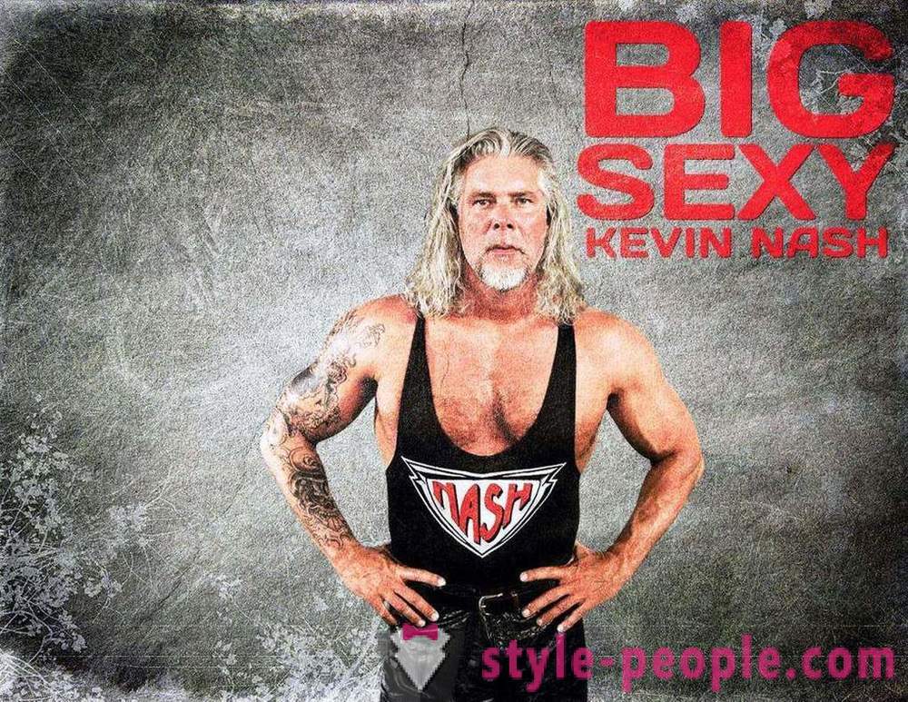 Kevin Nash: biografi, højde, vægt, sportslige præstationer, bedste kampe, en karriere i tv og foto wrestler