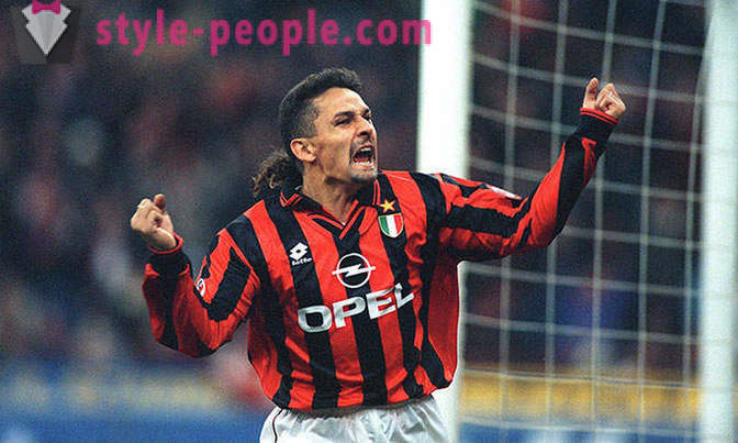 Roberto Baggio: biografi, forældre og familie, aktive fodboldliv, sejre og resultater, fotos