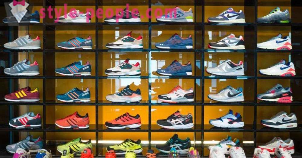 Liste over sportsbutikker i Moskva: Tøj og fodtøj