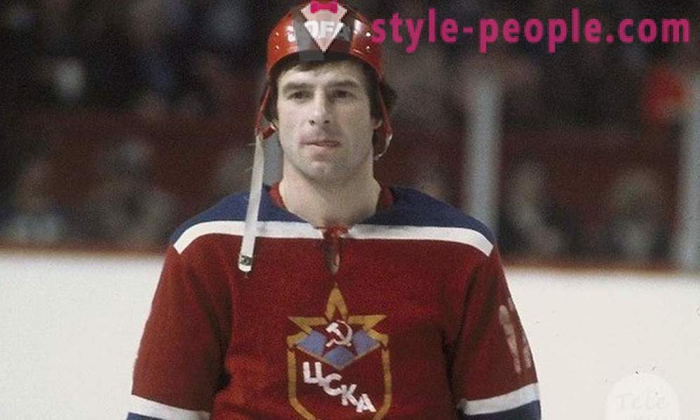 Hockey-spiller Valery Kharlamov: biografi, personlige liv, sport karriere, resultater, dødsårsagen