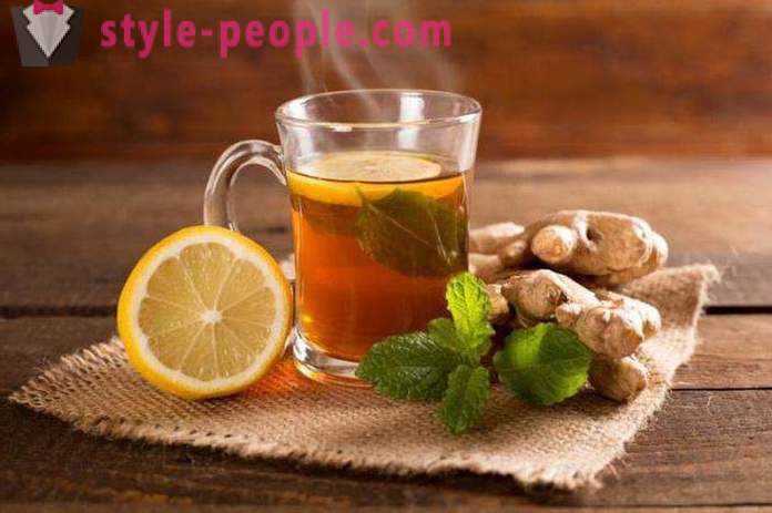 Slankende te med ingefær og citron: opskrifter, anmeldelser
