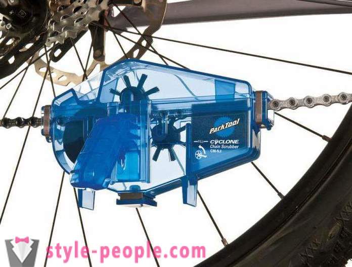 Maskiner til rengøring cykelkæder: typer, betjeningsvejledning, anmeldelser