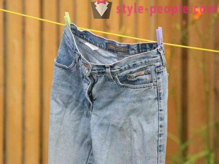 Hvad skal man gøre for at jeans sad og mindre?