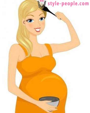 Den bedste hårfarve til gravide kvinder: en gennemgang af sammensætningen, instruktioner og feedback