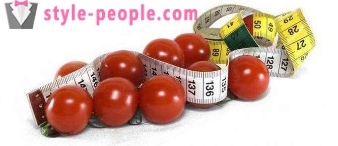 Tomat kost for vægttab: Menuen Indstillinger, ratings. Calorie frisk tomat