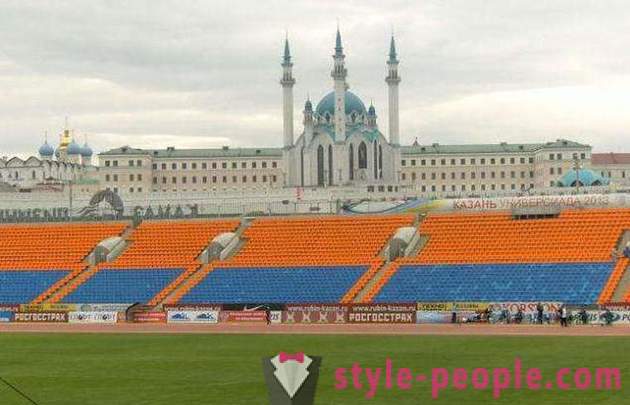 Central Stadium, Kazan historie, adresse og kapacitet