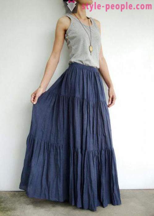 Nederdelen af ​​linned: stilarter, hvad de skal bære