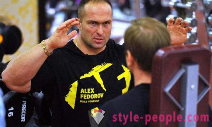 Aleksandr Fedorov (bodybuilding): biografi, personlige liv, aktive fodboldliv