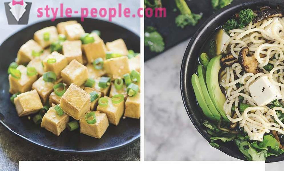 Vegetarisk kød: hvad er brugen af ​​tofu og hvordan man spiser