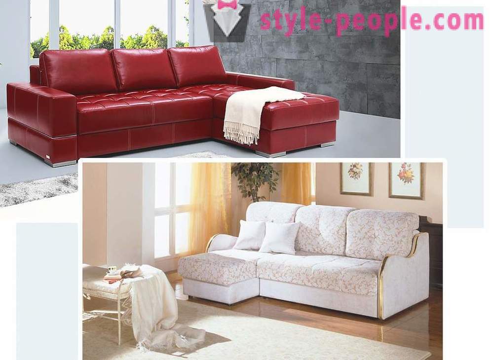 Hvordan man vælger en sofa til dit interiør