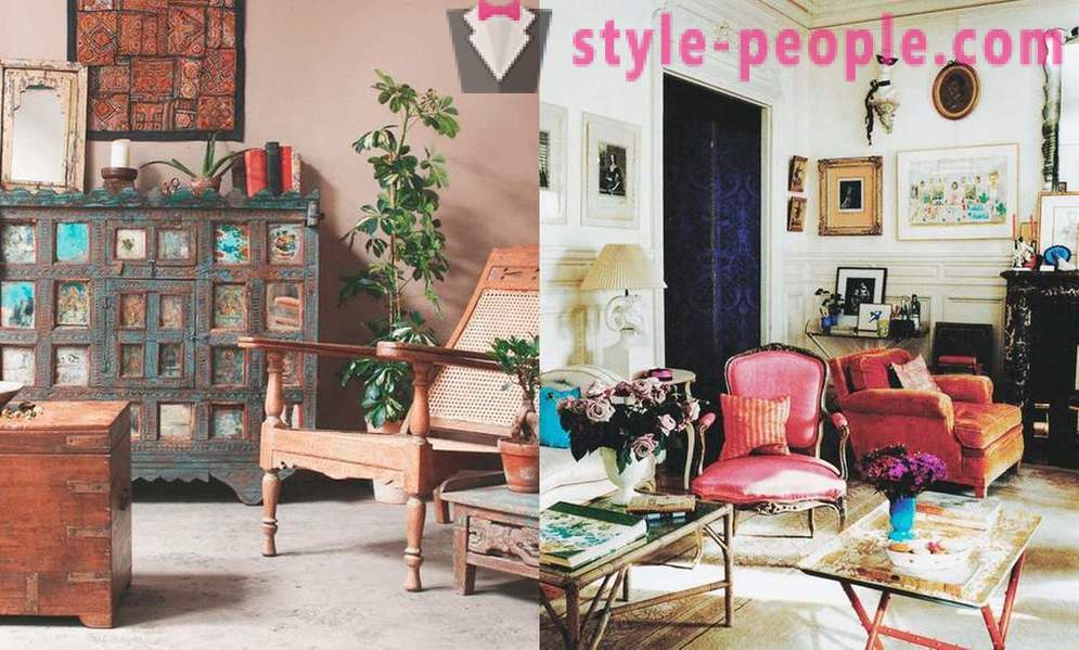 Vintage, minimalisme, antikviteter: 5 Styles i et moderne interiør
