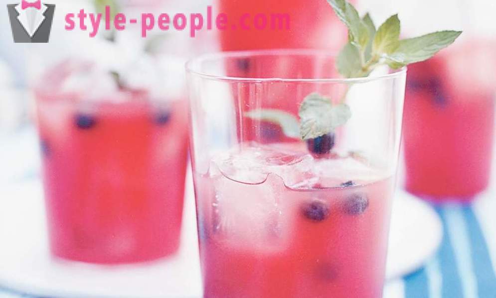 5 frugt og alkoholholdige cocktails