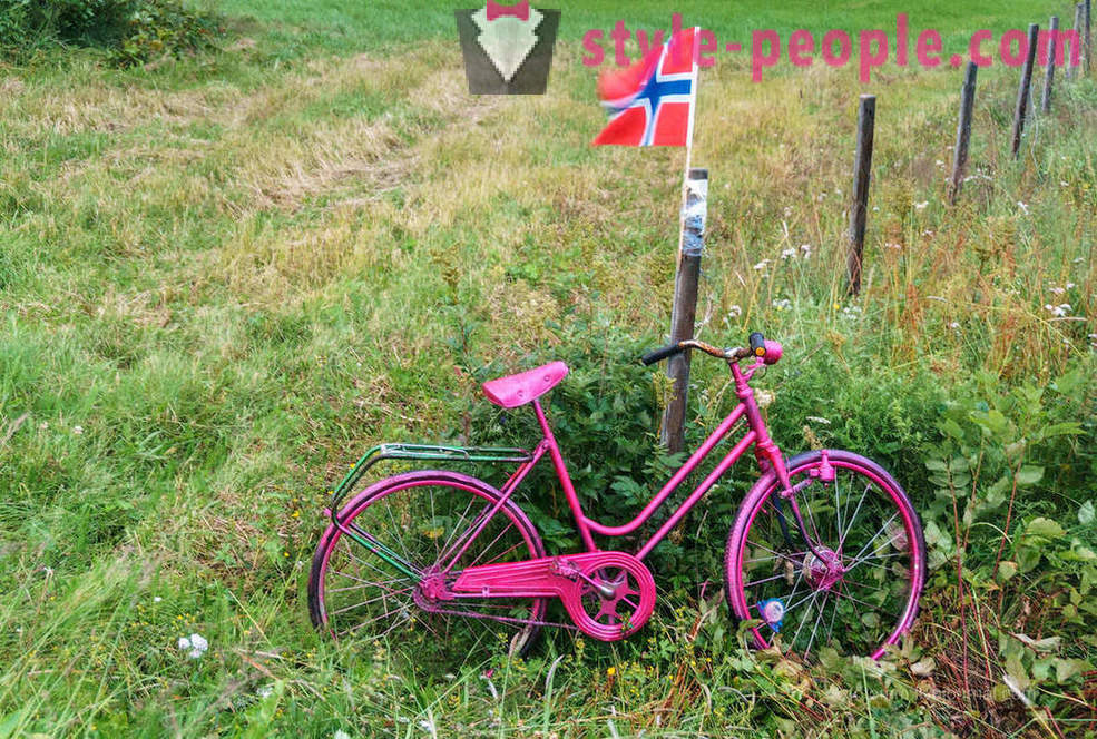 Som brugte cykler i Norge