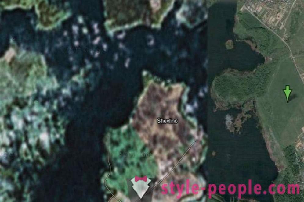 Steder, som ikke eksisterer, eller de mystiske hjørner af vores planet, fastklemte af Google Maps