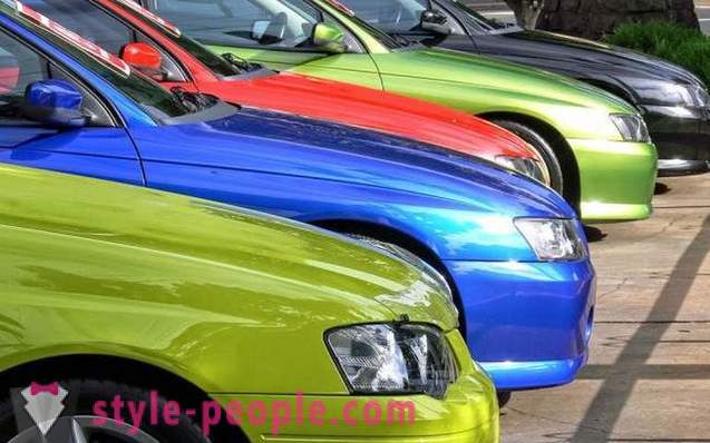 Hvilken farve er den mest populære bil