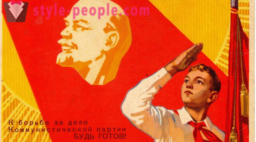 Den historie og rolle af pionererne i USSR