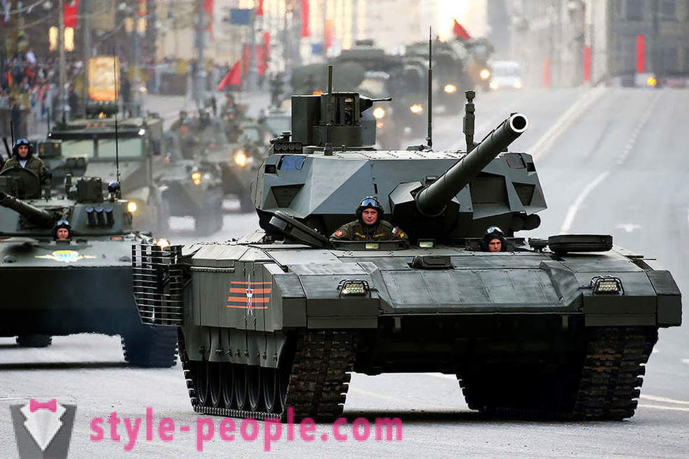 Top 5 avancerede våben, der er mest behov for det russiske væbnede styrker