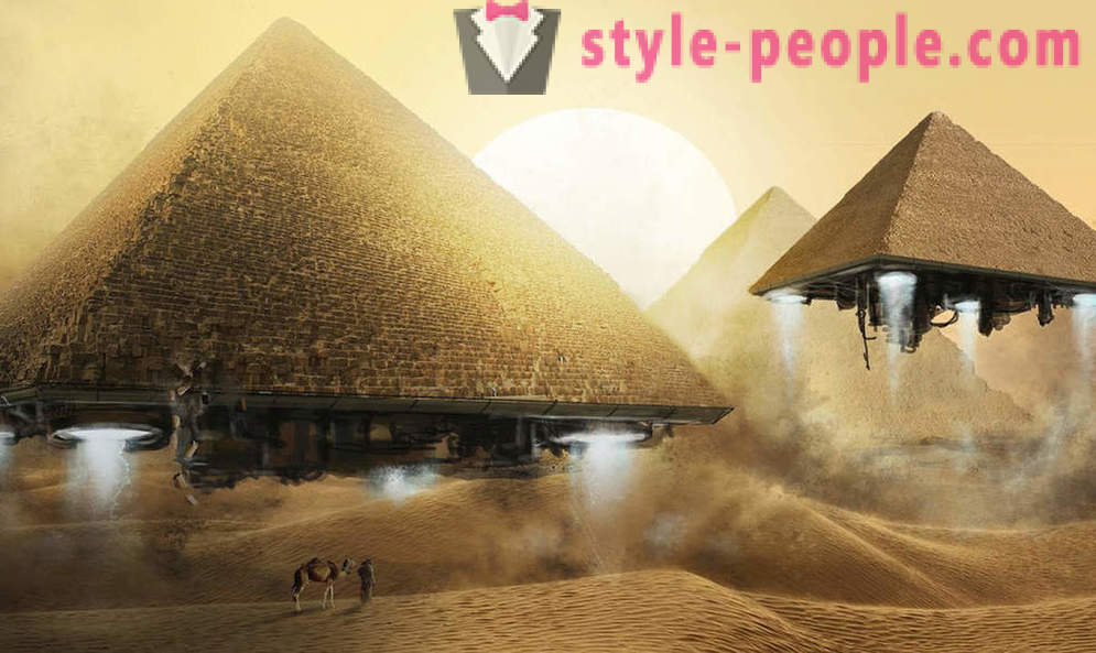 Hvor i virkeligheden pyramider i Egypten