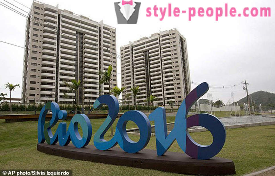 Den diskrete charme den olympiske by i Rio de Janeiro