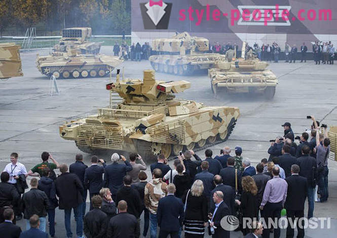 Russisk militærudstyr udstilling i Nizhny Tagil