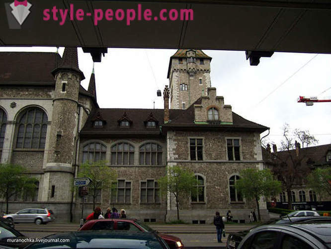 En tur gennem den gamle by Zürich