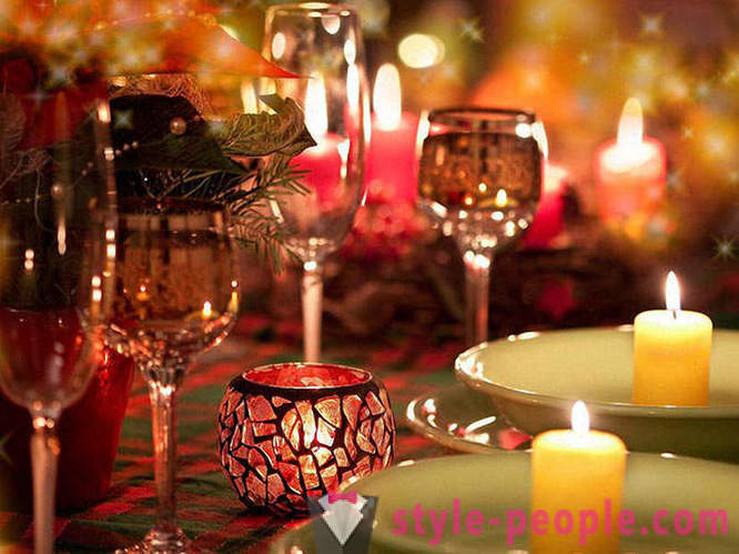10 festlige bord dekoration idéer