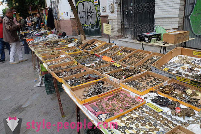 Progudka på loppemarked i Spanien