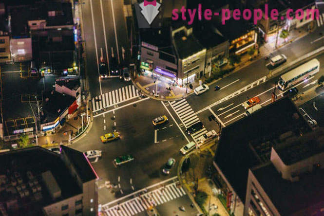 Gå på en miniature Tokyo