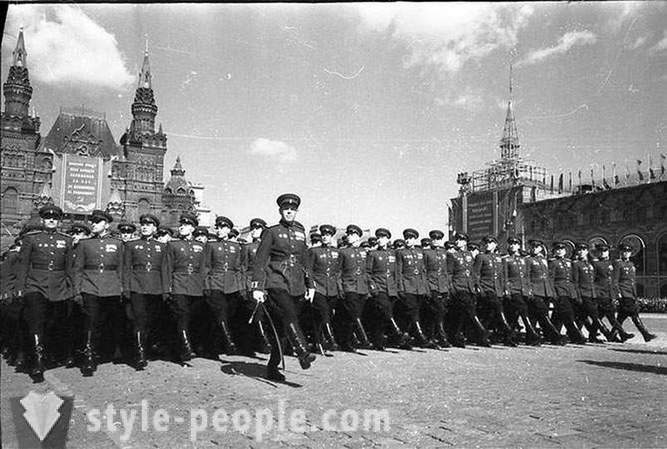 Paraden på Den Røde Plads den 1. maj 1951