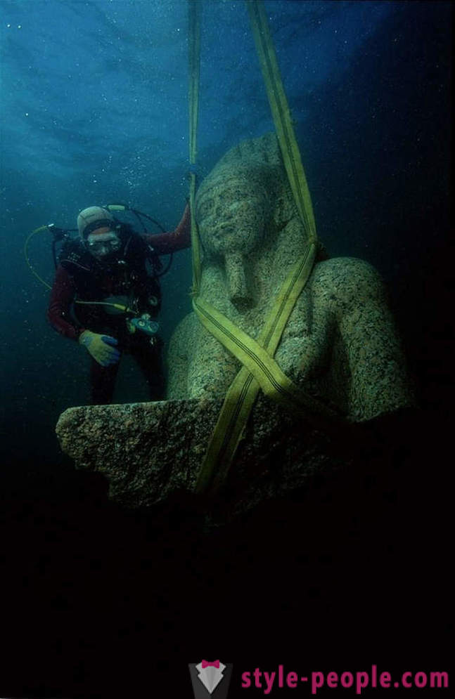 Den antikke by Heraklion - 1200 år under vand