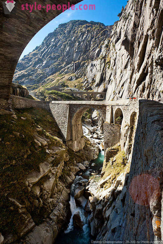 Djævlens Bro og Suvorov i Schweiz