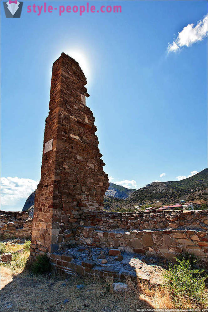 Den genovesisk fæstning i Sudak