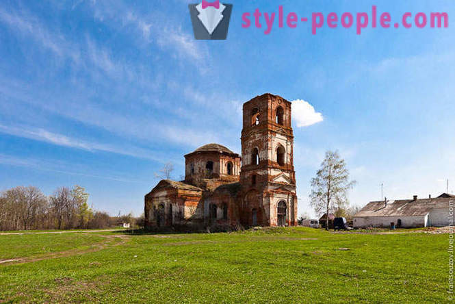 Forladte kirker og kalkmalerier i Lipetsk-regionen