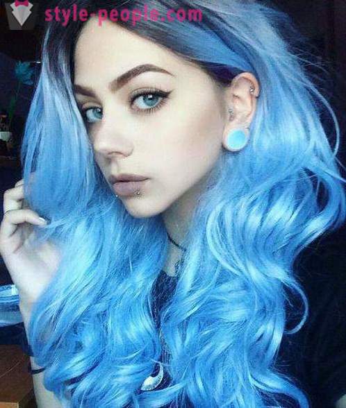 Pigen med blåt hår: funktioner, beskrivelser og interessante fakta