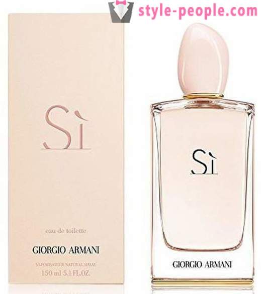 Parfume Si Giorgio Armani: beskrivelse og anmeldelser