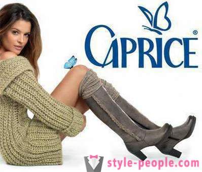 Caprice sko selskab: kundeanmeldelser, model og producent