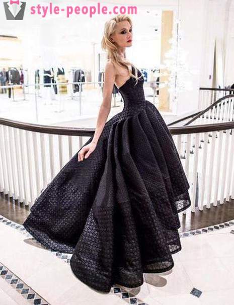Sort kjole med sorte strømpebukser. Hvad strømpebukser at afhente den sorte kjole?