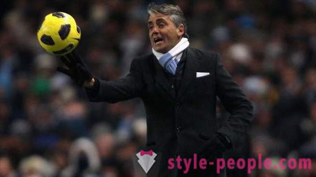 Italiensk træner Roberto Mancini