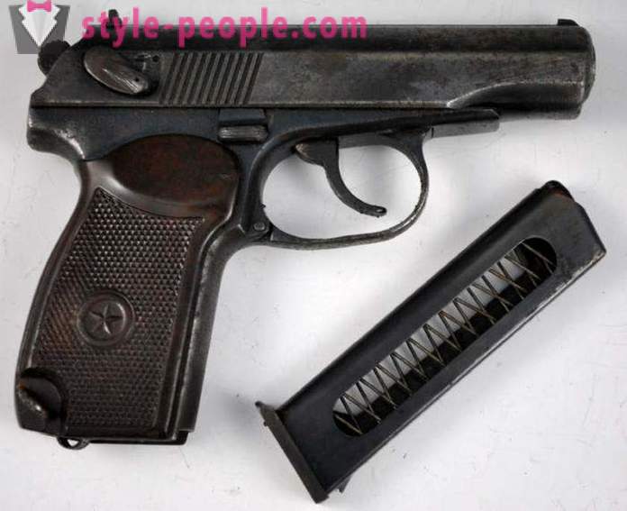 Gun PM (Makarov) pneumatiske: specifikationer og fotos