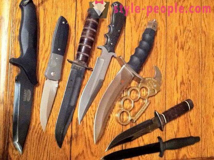 Army knive i forskellige lande (se foto). Army foldekniv