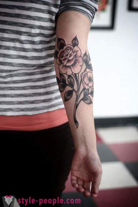 Hvad er en tatovering på sin underarm?