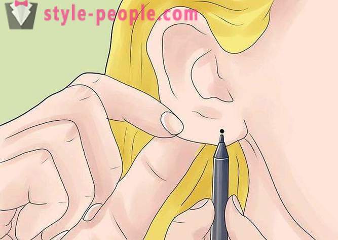 Som hjem for at gennembore ører? Hvordan til at passe huller i ørerne