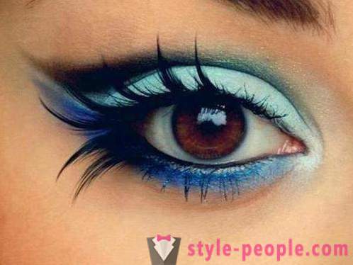 Sådan at male smukke øjne: nyttige tips til doven