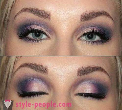 Grå-blå øjne. Hvordan at understrege deres skønhed med makeup?