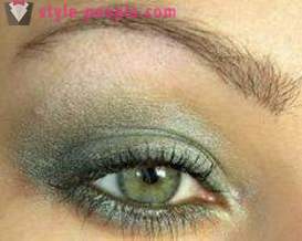 Grå-grønne øjne, en make-up kulør?