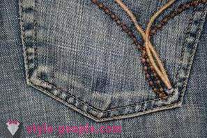 Sådan vises malingen med jeans: praktiske råd