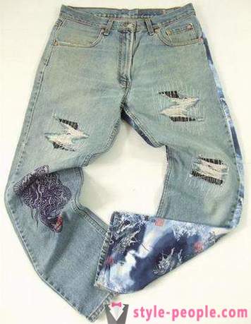 Fed og moderigtigt - Jeans med huller