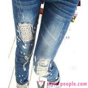 Fed og moderigtigt - Jeans med huller